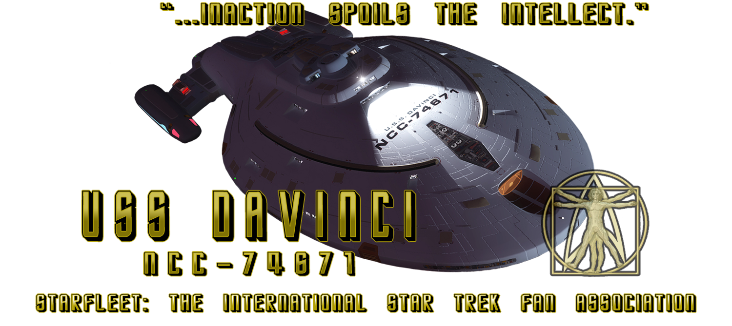 USS DaVinci NCC-74671 Inaction Spoils the Intellect Intrepid Class Starship