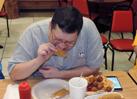 January Night Out at Zeb's Chicken